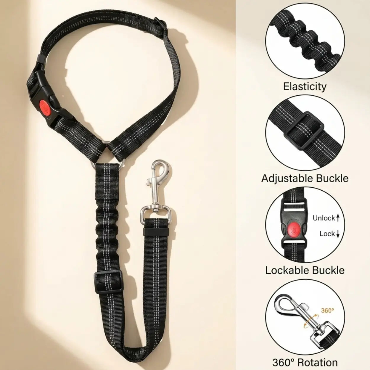 RideLock™ Car Safety Belt